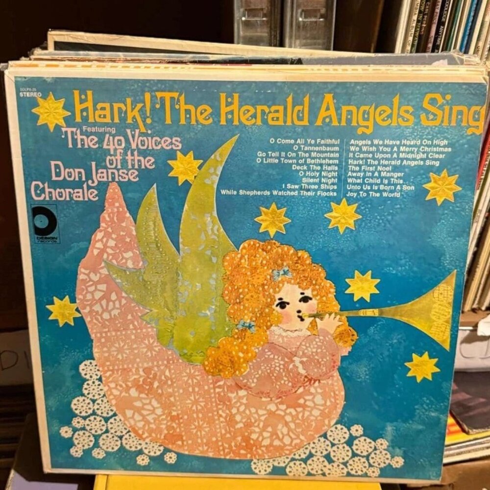 Don Janse Chorale – Hark The Herald Angels Sing Vintage 33rpm VG+ AB80